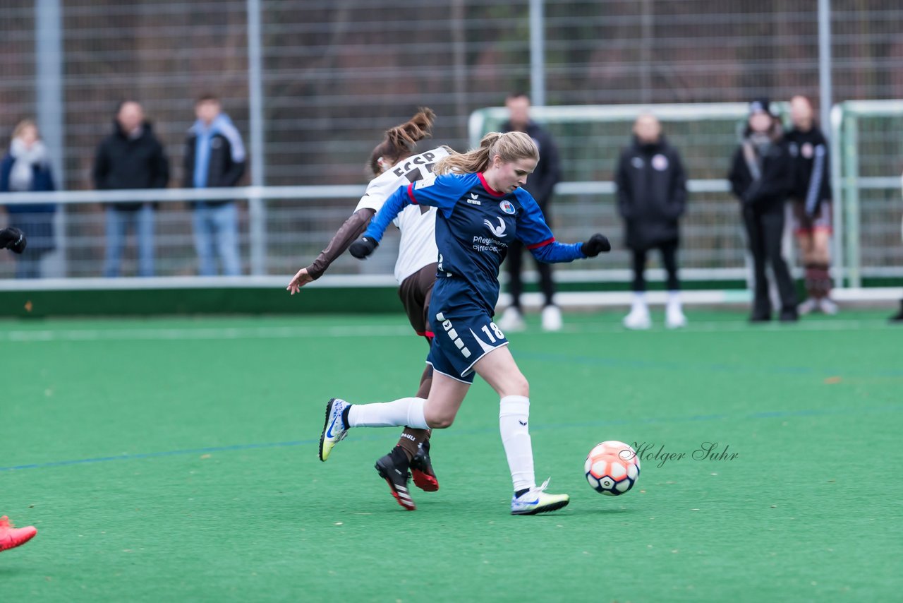 Bild 165 - wBJ VfL Pinneberg - St. Pauli : Ergebnis: 7:0 (Abbruch)